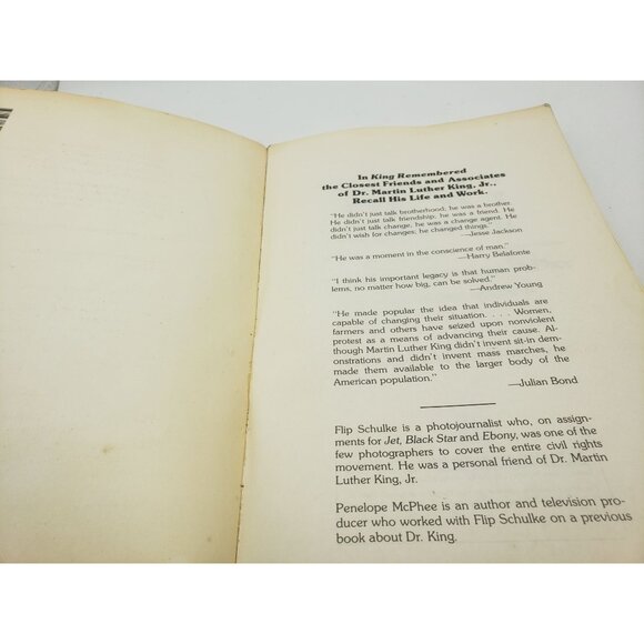 King Remembered By Flip Schulke and Penelope McPhee Jesse Jackson Forward 1986 - Picture 3 of 14